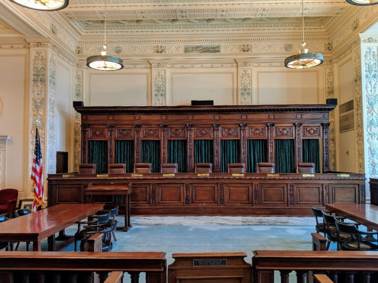 Supreme Court Courtroom Oklahoma Supreme Court